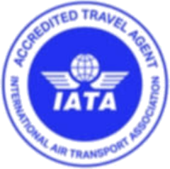 Sello oficial IATA Accredited Travel Agent